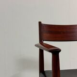 Fauteuil Arne Vodder Palissandre Années 60