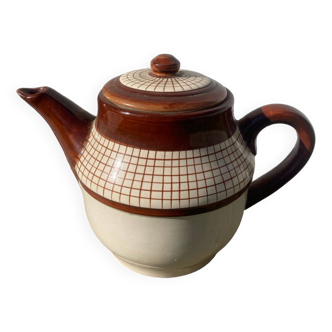 70s ceramic teapot