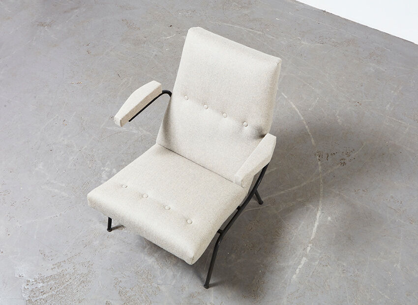 Rare Lounge Chair Model 323 by W.H. Gispen for Kembo 1956