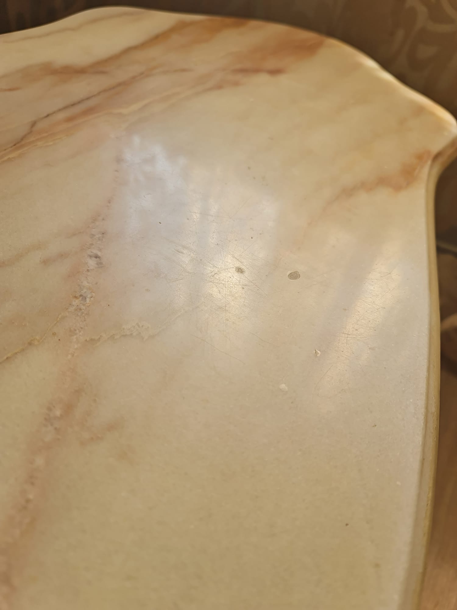 Vintage marble coffee table