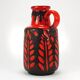 Large Ceramic Art Vase "Fat Lava" by Scheurich, West Germany, 1970s