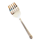 Christofle Aria gold ring serving fork