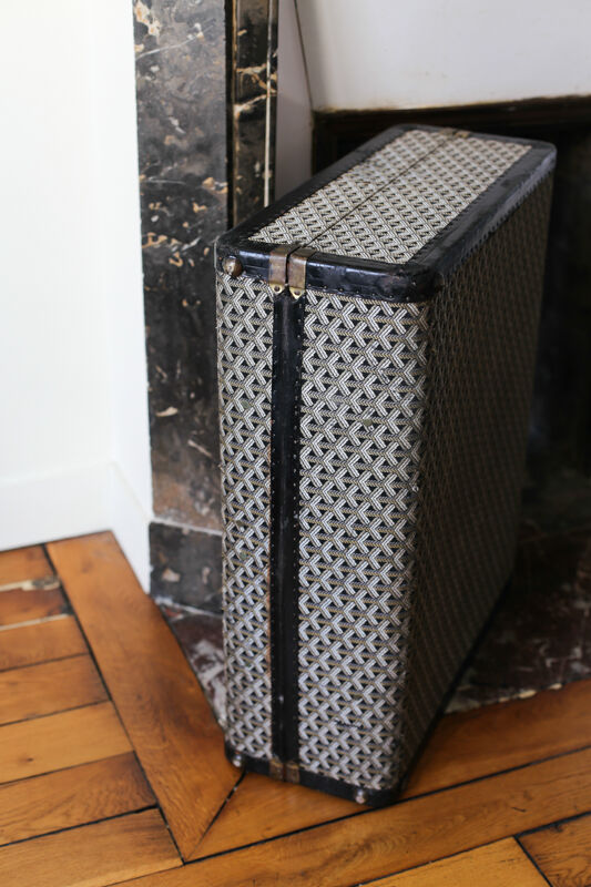 Goyard suitcase from the 1940s