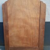 Miroir d'époque art deco noir et or 81x111cm