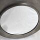 Vintage Round Wall Mirror with Pure Tin Frame D: 24.5 cm