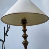 Antique gilt bronze lamp