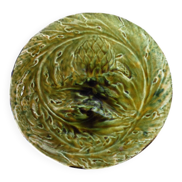 Vintage Vallauris Barbotine Plate – Ægitna