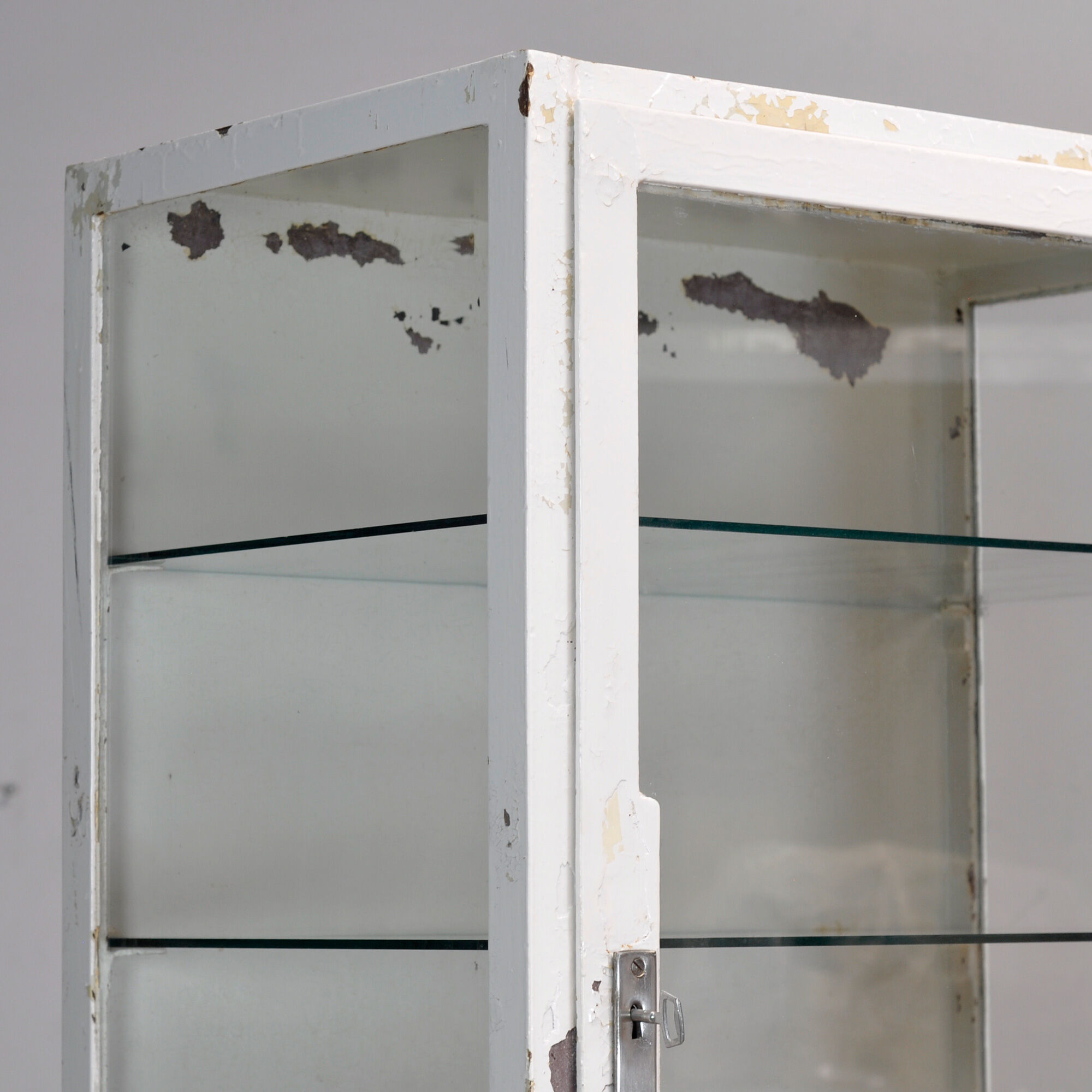Iron medical cabinet, 1930s