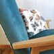 Fauteuil scandinave rénové