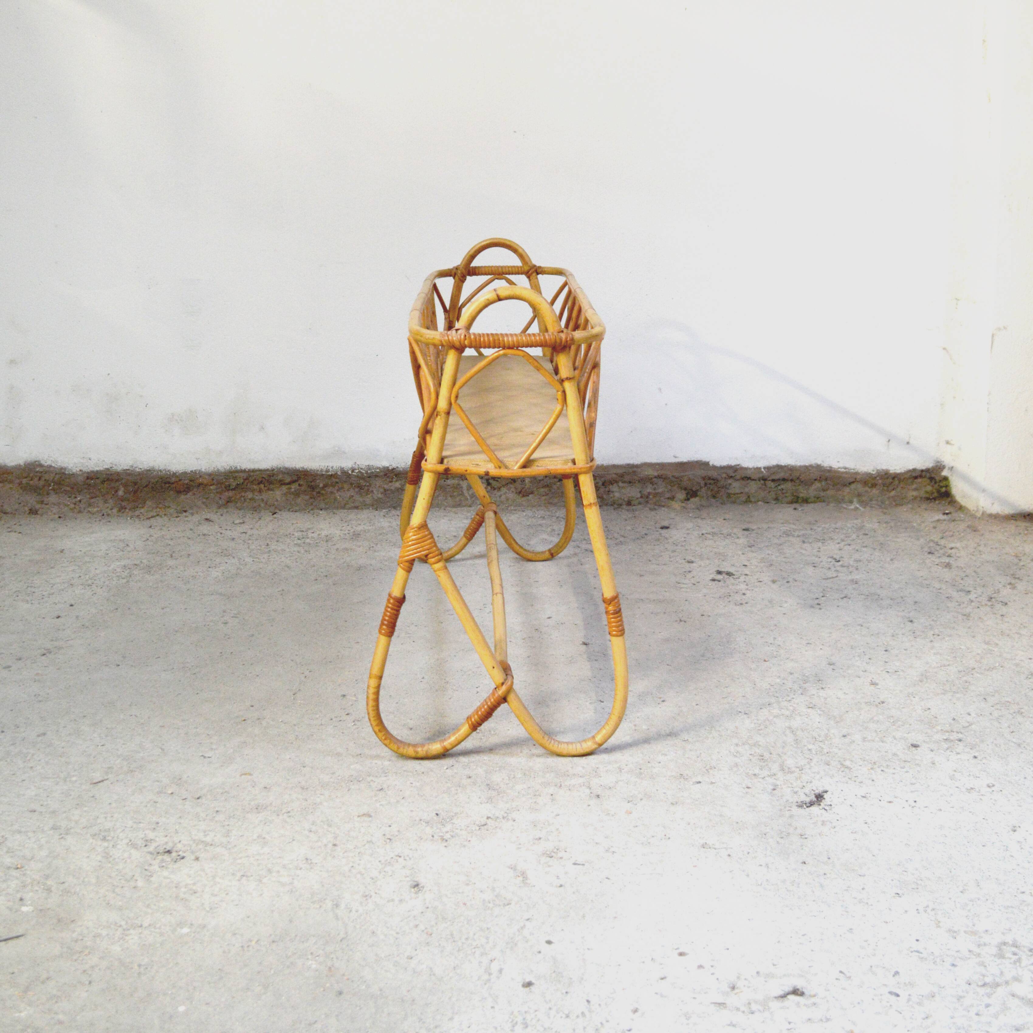 Vintage Wicker planter