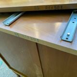 Louis XV wooden sideboard with 2-door TV cabinet