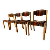 Set of 4 chairs 1970