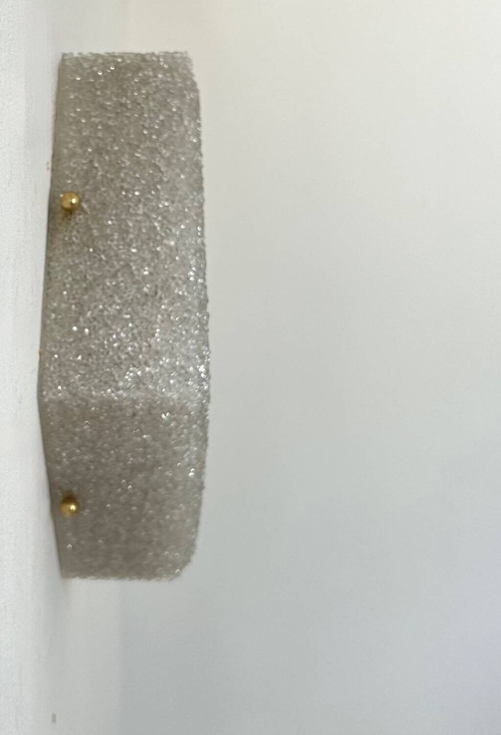 Vintage brass and Perspex wall lamp, France 1960