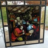 Stained glass window 28x26