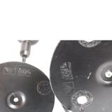 Pair of vintage adjustable bedside lamps, Veneta Lumi