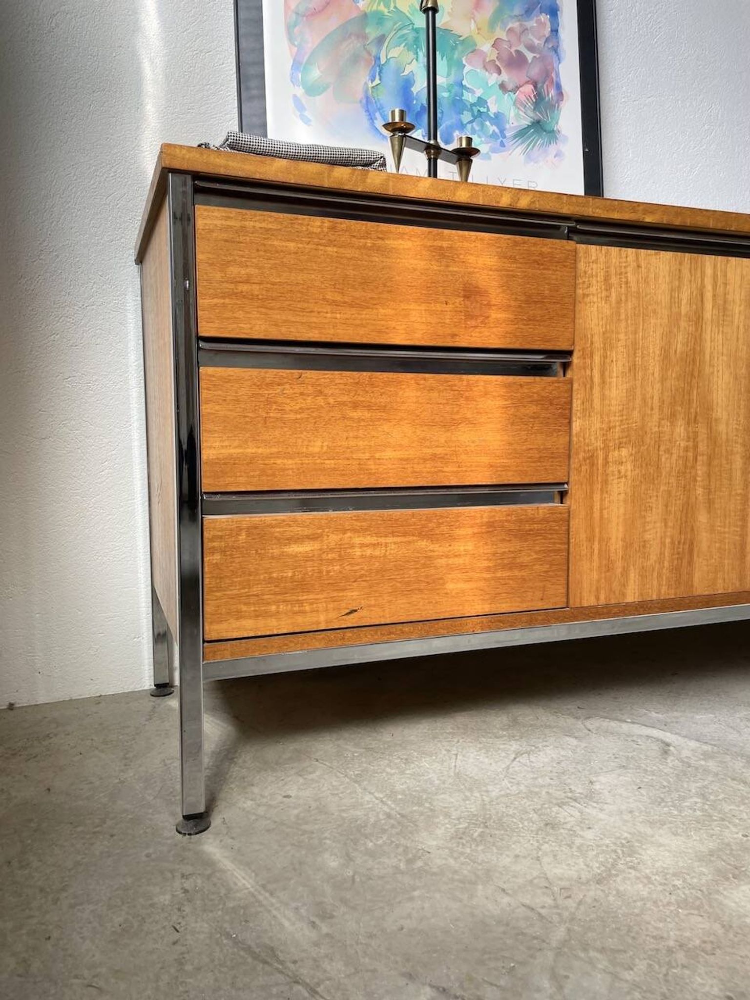 1960s modernist enfilade