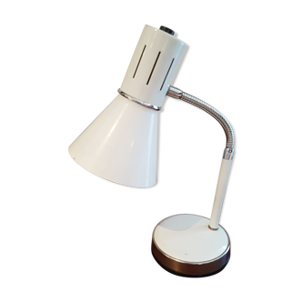 Lampe blanche vintage Veneta Lumi