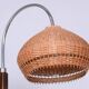 Art Deco Walnut Floor Lamp attributed to J. Halabala for Up Závody, 1930s