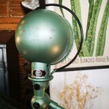 Lampe Jieldé métallisée verte
