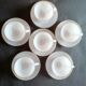 6 cups arcopal white opaline