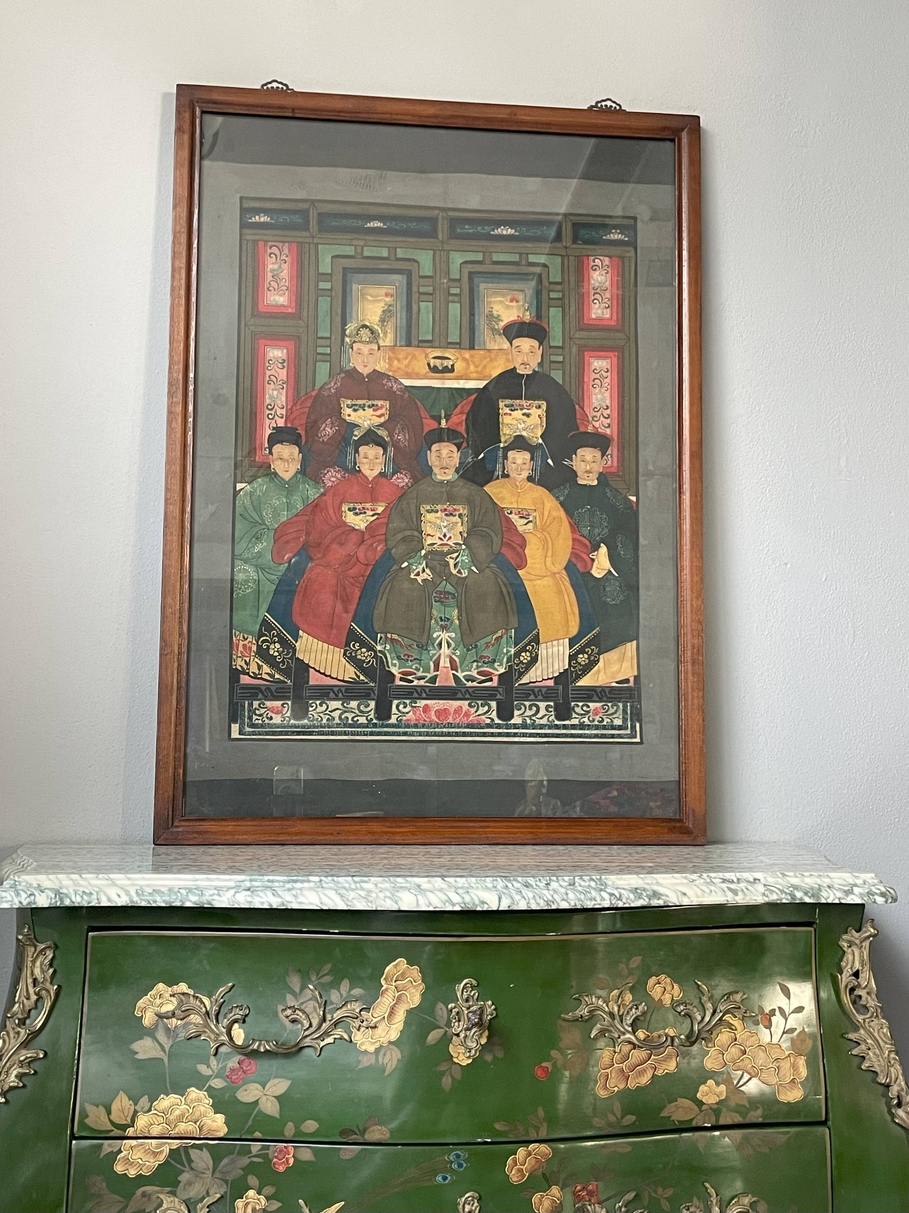 Chinese Family Painting