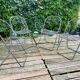 2 folding chairs Äland IKEA design Niels Gammelgaard vintage 90s