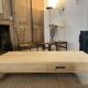 Table basse en chêne blond