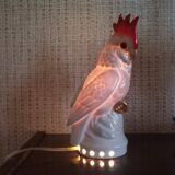 Vintage East Germal porcelain bird night light