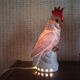 Vintage East Germal porcelain bird night light