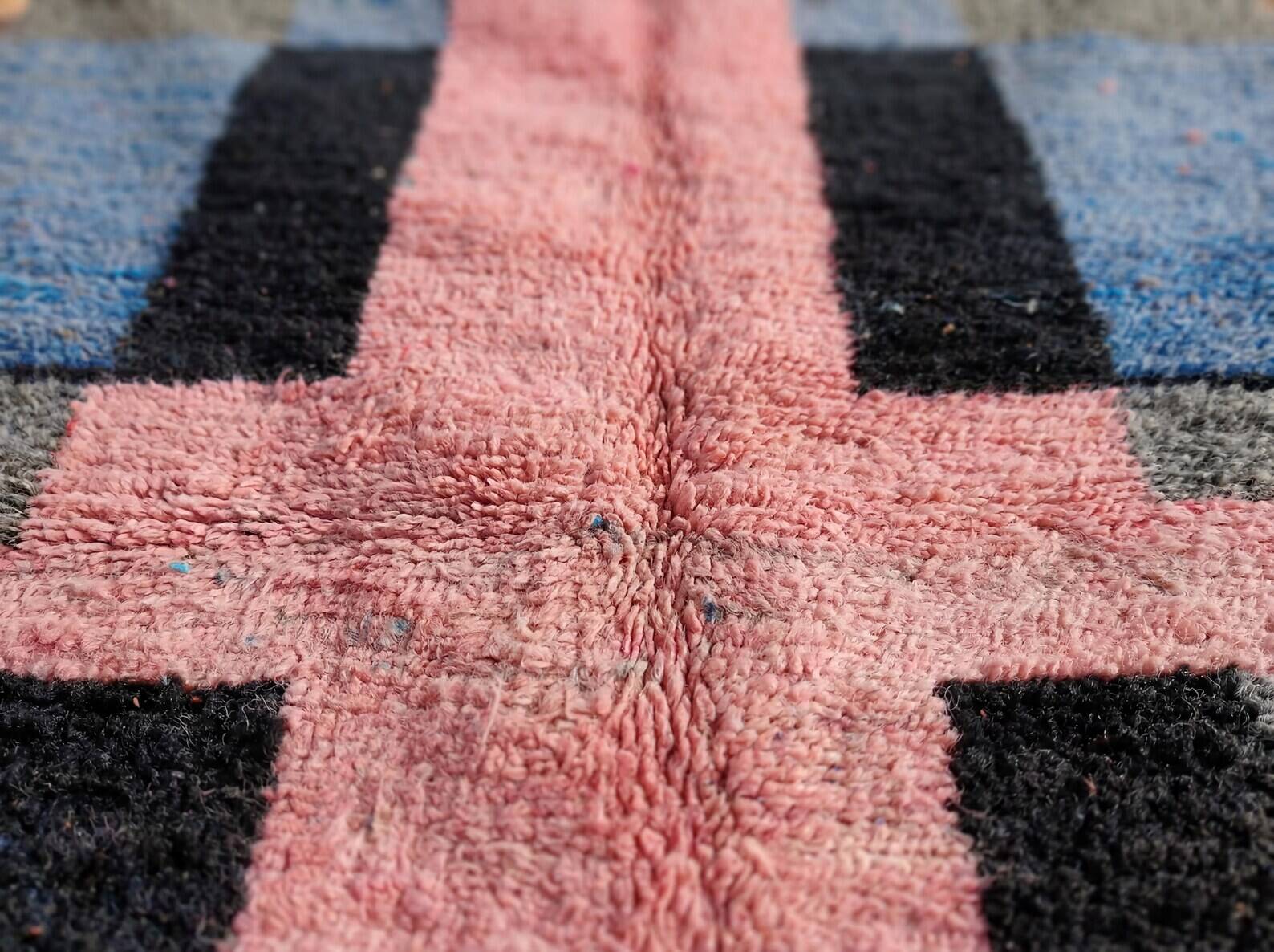 Handmade Berber rug in wool 200cm×300cm