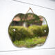 Art Deco mirror, wall mirror, cloud mirror, beveled mirror