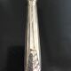 Art Deco dessert service covers in silver metal