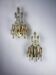 Pair of Oscar Torlasco, Murano glass, Italy, 1970s