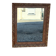 Antique mirror in patinated gilt wood