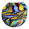 Modern Multicolored Vase in Murano Glass