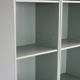 Vintage danish green bookcase