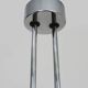 French Crown Halogen Pendant Chandelier from Maison Lucien Gau LG, 1980s