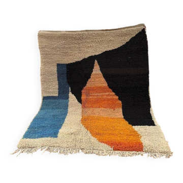 Colorful Berber rug size 200 x 300 cm