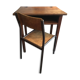 Schoolboy desk and his chair