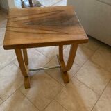 Walnut art deco table