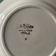 Series of 6 Digoin Sarreguemines hollow plates, model "Piccola"