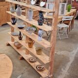 Large old shelf on legs