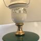 Lamp Robert de Schuytener  + shade Vintage cream ceramic