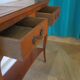 Cherry console with 2 drawers - Louis XV style - cherry wood