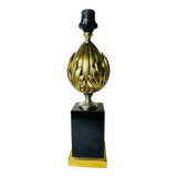 Vintage Lotus Flower Table Lamp