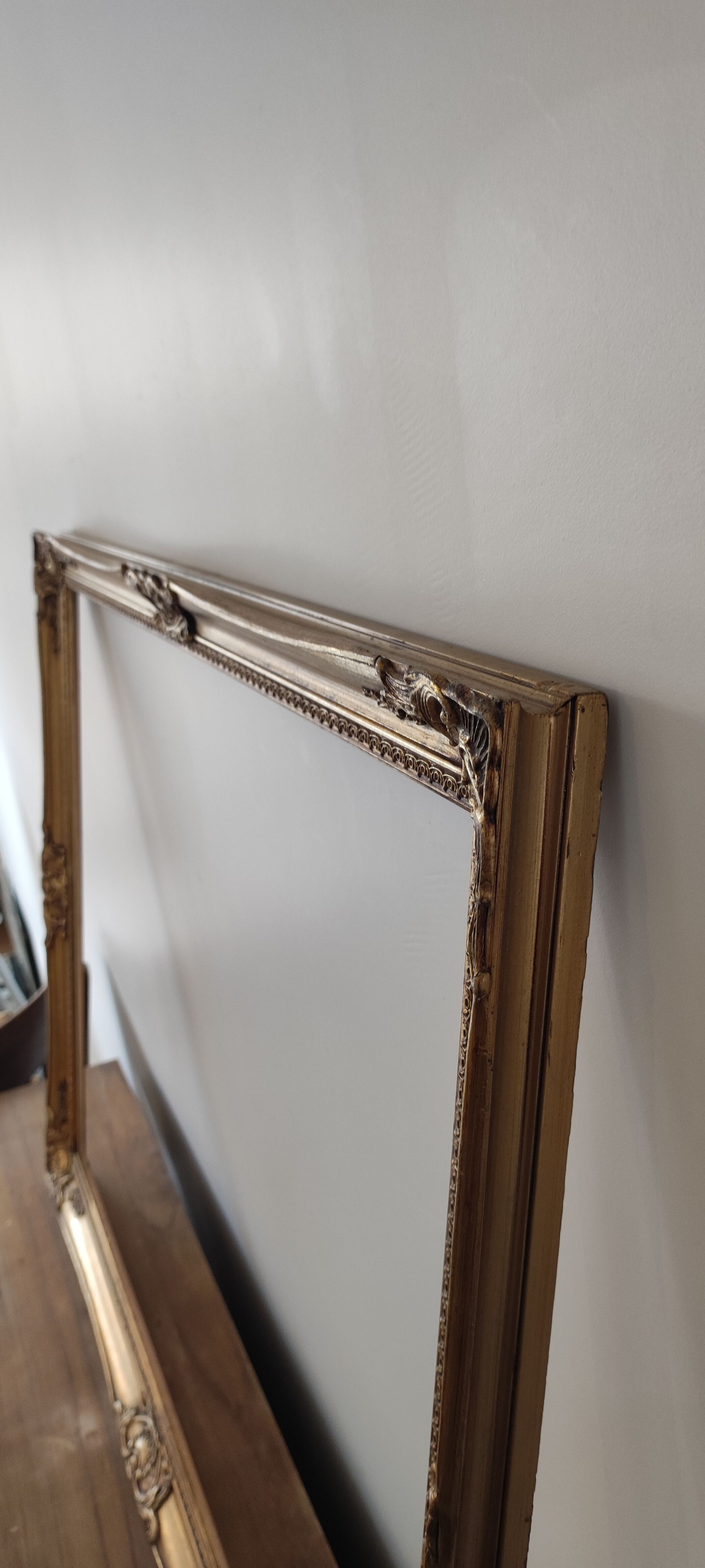 Gilded wooden frame