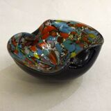 Cendrier Confettis en verre de Murano soufflé