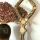 Miroir coquillages vintage