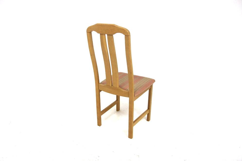 Set of 6 Scandinavian oak chairs, Sweden, 1990