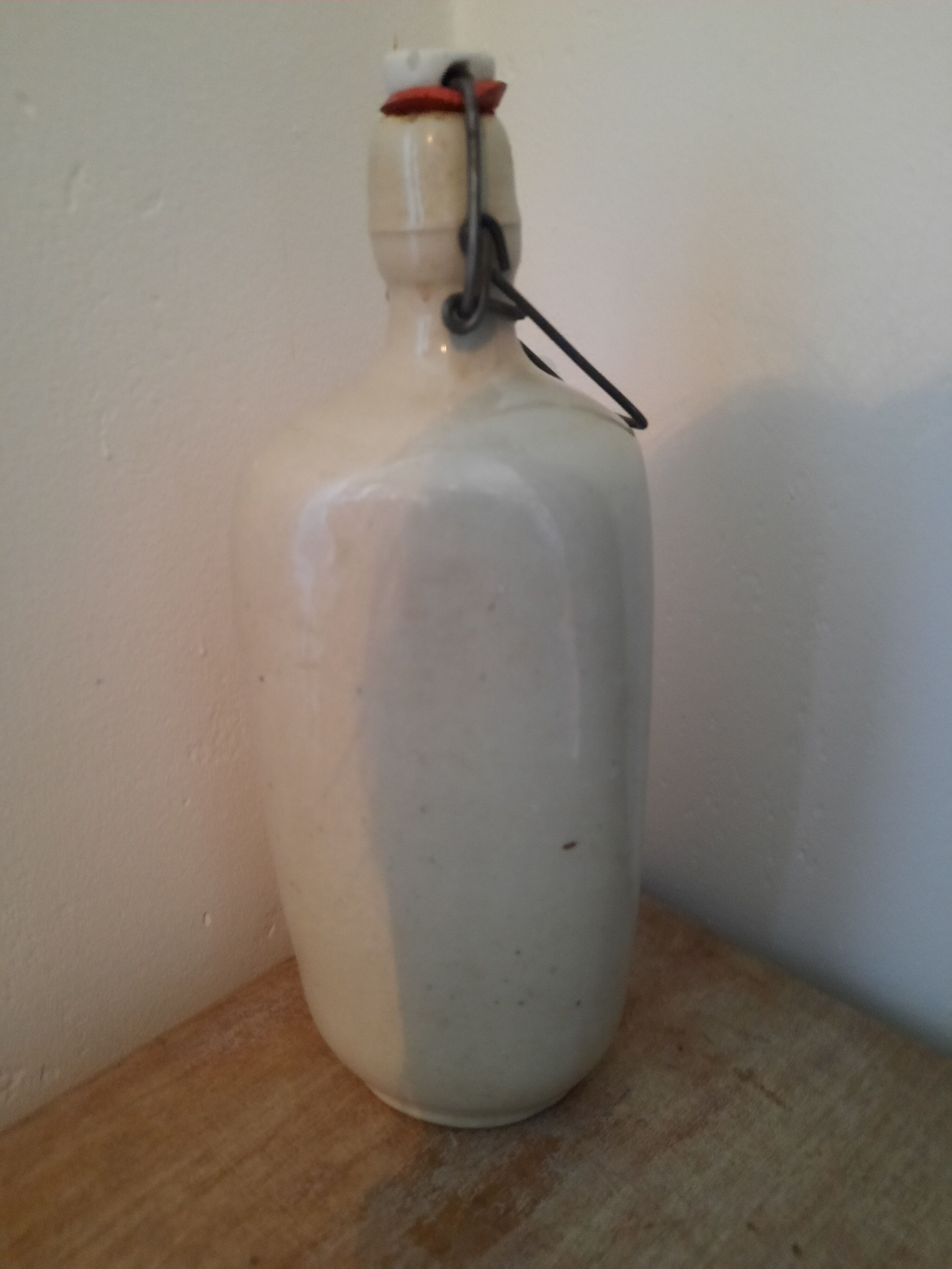 Ancient sandstone bottle